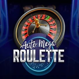 Auto Mega Roulette slot visual from Pragmatic Play available on tikal.eu.com