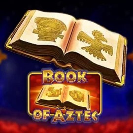 Logo of Book of Aztec from Amatic Industries at Tikal Casino