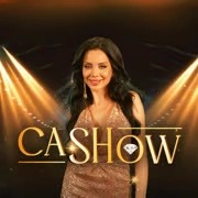 Cash Show slot logo by Galaxsys at Tikal CasinoCash Show