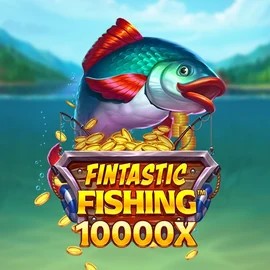 Fintastic Fishing slot logo by Foxium at Tikal CasinoFintastic Fishing