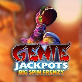 Genie Jackpots: Big Spin Frenzy by Blueprint Gaming, showcased at tikal.eu.com – game logo