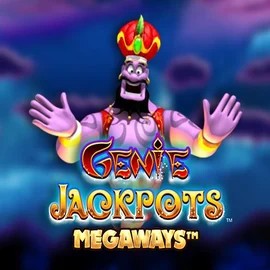 Logo of Genie Jackpots Megaways from Blueprint Gaming at Tikal Casino