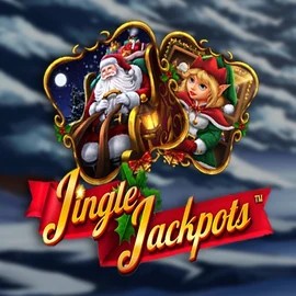 Jingle Jackpots slot logo by Dragon Gaming at Tikal CasinoJingle Jackpots