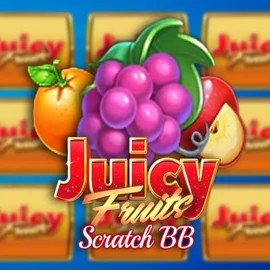 Juicy Fruits Scratch BB slot logo by Barbara Bang at Tikal CasinoJuicy Fruits Scratch BB