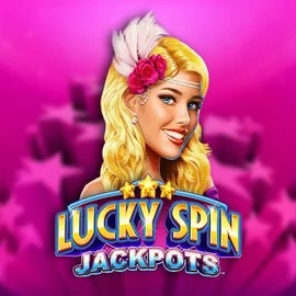 Lucky Spin Jackpots online game logo by Novomatic on tikal.eu.com