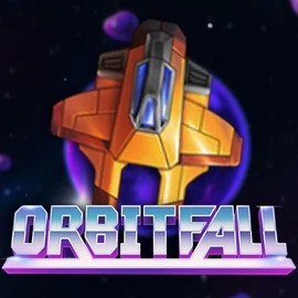 Logo of Orbitfall from ELK Studios at Tikal Casino