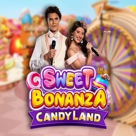 Sweet Bonanza Candy Land Live by Pragmatic Play, showcased at tikal.eu.com – game logo