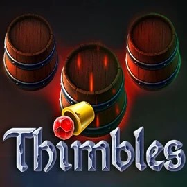 Thimbles slot logo by Evoplay at Tikal CasinoThimbles