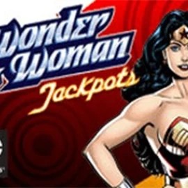 Wonder Woman Jackpots logo by Amaya Tikal Casino